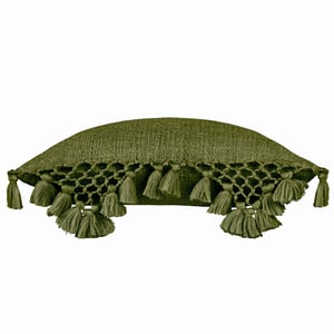Yard Anko Macrame Tasselled Cushion Cover