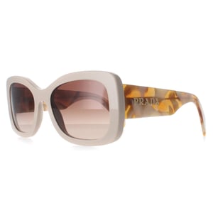 Prada Oval Womens Desert Brown Gradient PRA08S