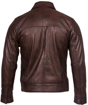 Retro Nappa Leather Biker Jacket