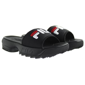 Fila Disruptor Slide Dam Svart Sliders