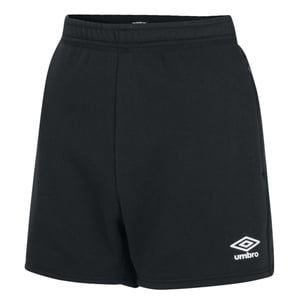 Umbro Dames/Dames Club Vrijetijdsshort (Zwart/Wit)