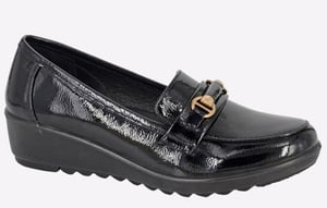 Boulevard Edmonton Wedge Loafers Womens