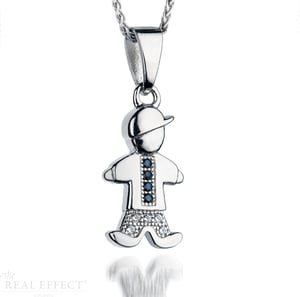 Orphelia Kinder 925 Sterling Zilveren Ketting met Hanger - Zilver ZH-7340