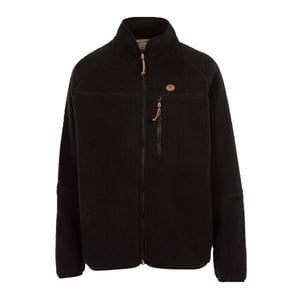 Trespass Womens/Ladies Quake Leather Trim Fleece Jacket (Black)