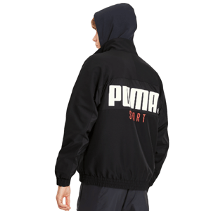 Puma TFS Tailored For Sport Woven Svart Träningstopp Herrjacka 596464 01