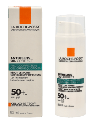 LRP Anthelios Oil Correct Daily Oil-Free Fluid SPF50+50 ml.