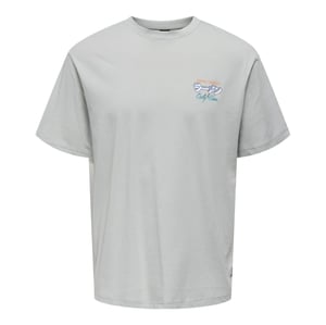 Only & Sons T-shirt SS Keane T-shirt Grijs