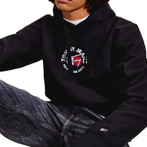 Tommy Jeans herrtröja med signaturlogotyp