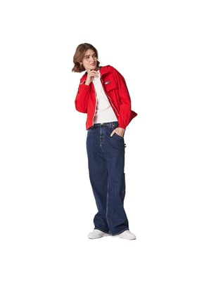 T-shirt Tommy Jeans Women's Essential Cotelé
