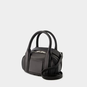 Roc liten axelremsväska - Alexander Wang - Läder - Svart