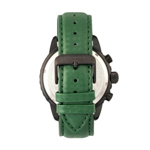 Morphic M51 Series Chronograph Leather-Band Watch w/Date