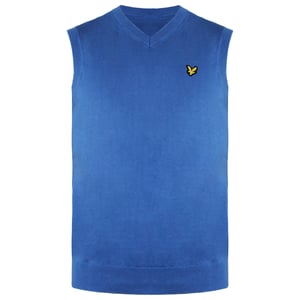 Lyle & Scott Golf Mens Blue Vest