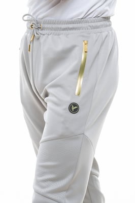 D-Rock Men's Cuffed Jogger with Gold Zipper Details Jogging Bottoms