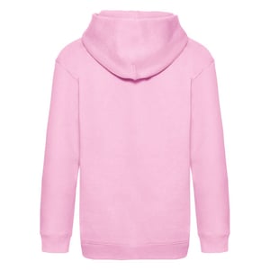 Fruit of the Loom Sweatshirt met capuchon voor kinderen/Kinderen (Lichtroze)