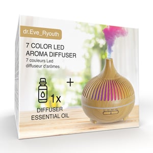 7 Color Led Aroma diffuser - UK Plug / EU Plug