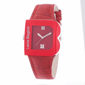 Laura Biagiotti Ladies Watch Quartz red