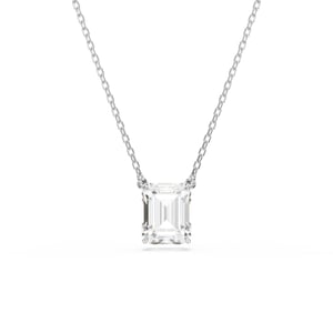 Swarovski 'Stilla' Dames Basismetalen Ketting - Zilver 5693405