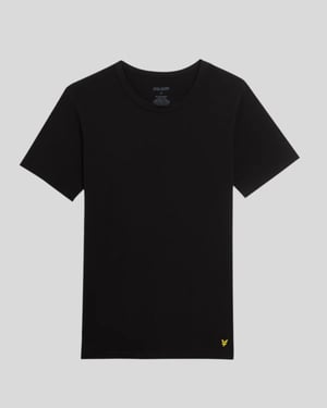 Lyle & Scott Basic 3-pack T-shirt zwart