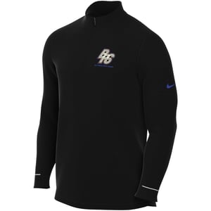 Nike Blue Ribbon Sports Running Long Sleeve Black Running Top
