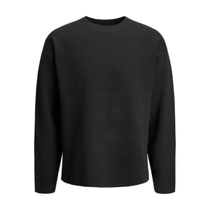 Jack & Jones Tröja Bradfort Stickad Rundhals Svart