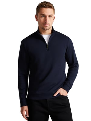 Ted Baker | Mens Half Zip Funnel Neck Sweat - Antram