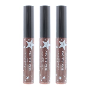 Lottie Slay All Day Longwear Matte Metallic Liquid Lipstick 6ml - Shook x 3
