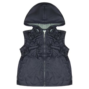 Nike Zip Up Hooded Gilet Dames Navy Mouwloos Sportvest 261131 502