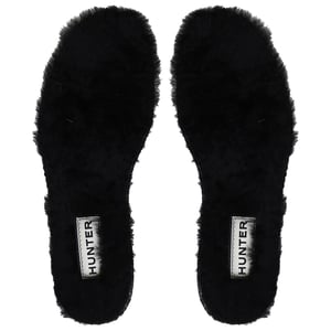 Hunter Insulated Shearling Kids Black Insoles Shoes