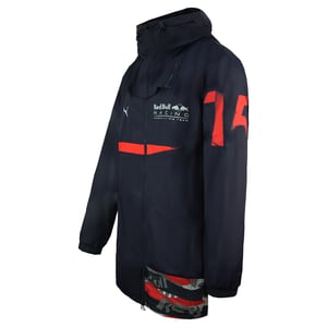 Puma Red Bull Racing RCT Långärmad Zip Up Marinblå Lång Jacka för herrar 577760 01