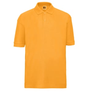 Russell Kinder/Kinder Piqué Poloshirt (Goud)