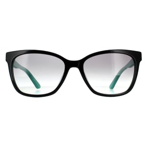 Calvin Klein Rectangle Womens Svart Teal Grå Gradient Solglasögon