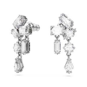 Swarovski 'Mesmera' Vrouwen Basismetaal Dangle Oorbellen - Zilver 5665825
