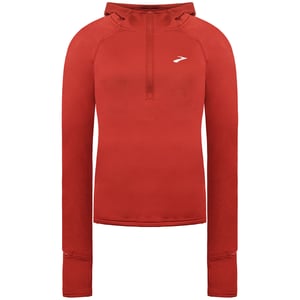 Brooks Notch Thermal 2.0 Womens Red Running Hoodie