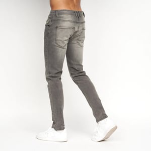 Crosshatch Heren Sheldons Slim Jeans (Lichtgrijs)