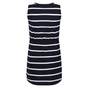 Regatta Meisjes Beylina Stripe Jurk (Marine / Wit)