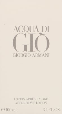 Giorgio Armani Acqua Di Giò Pour Homme Aftershave 100ml