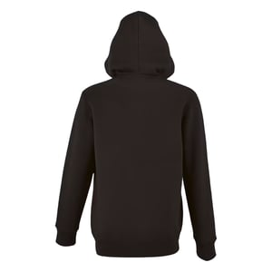 SOLS Hoodie met volledige rits voor kinderen/Kinderen Stone (Zwart)