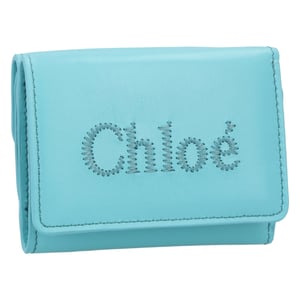 Chloé Sense Tri-Fold Plånbok Blå