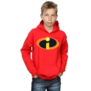 Disney Jongens The Incredibles Costume Logo Hoodie (Rood)