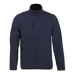 SOLS Mens Radian Soft Shell Jacket (Deep Blue)