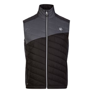 Dare 2B Mens Touring Quilted Lightweight Gilet (Ebony/Black)