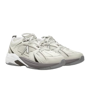 Arkk Copenhagen Oserra Mesh S-SP Heren Wit Trainers