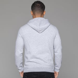 MYT Nieuw Heren Fleece Zip Up Hoodie Grijs