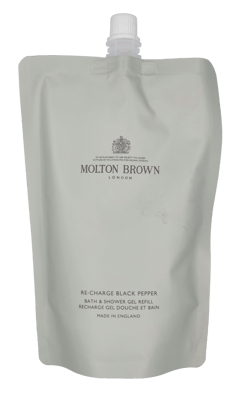 M.Brown Re-Charge Black Pepper Bath & Shower Gel - Refill400 ml.