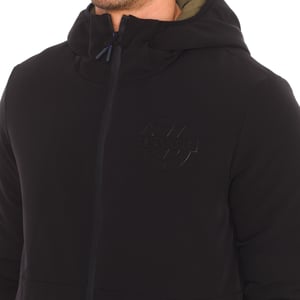 Reversible jacket with hood AMF20232 man