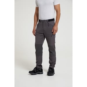 Mountain Warehouse Mens Jungle Trekking Trousers (Charcoal)