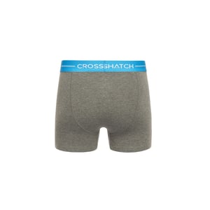 Crosshatch Mens Astral Boxershorts (Förpackning med 12 st) (Charcoal Marl)