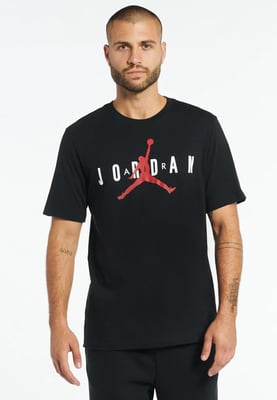 Nike Air Jordan Mens T Shirt in Black