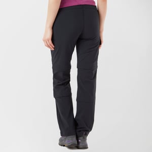 Peter Storm Womens Stretch Water Resistant Double Zip Off Walking & Hiking Trousers