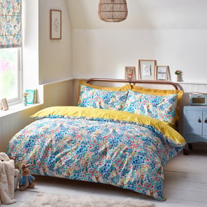 Peter Rabbit TM Florelli Floral Reversible Duvet Cover Set